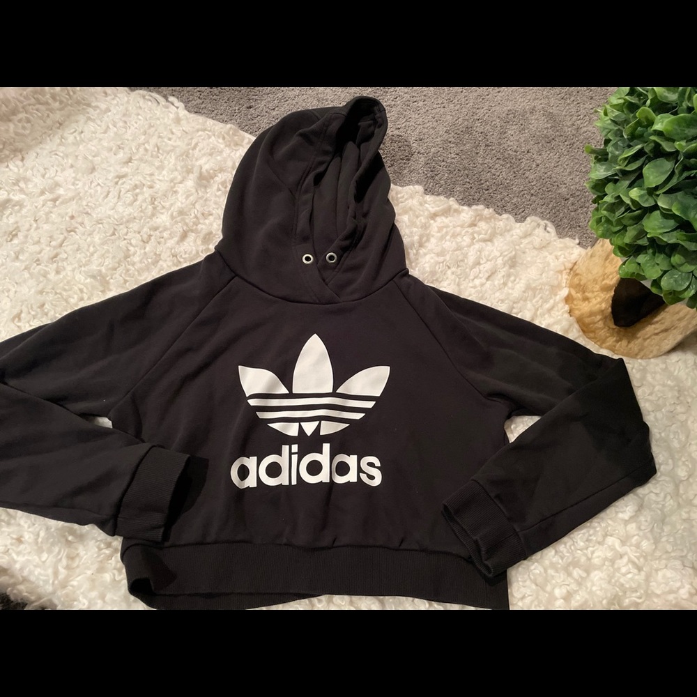 Adidas cropped sweater